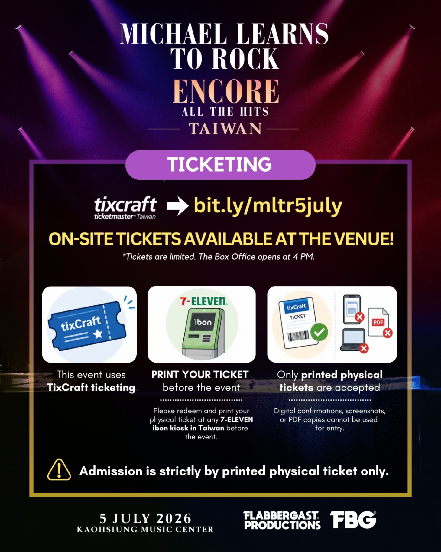 Ticketing Information