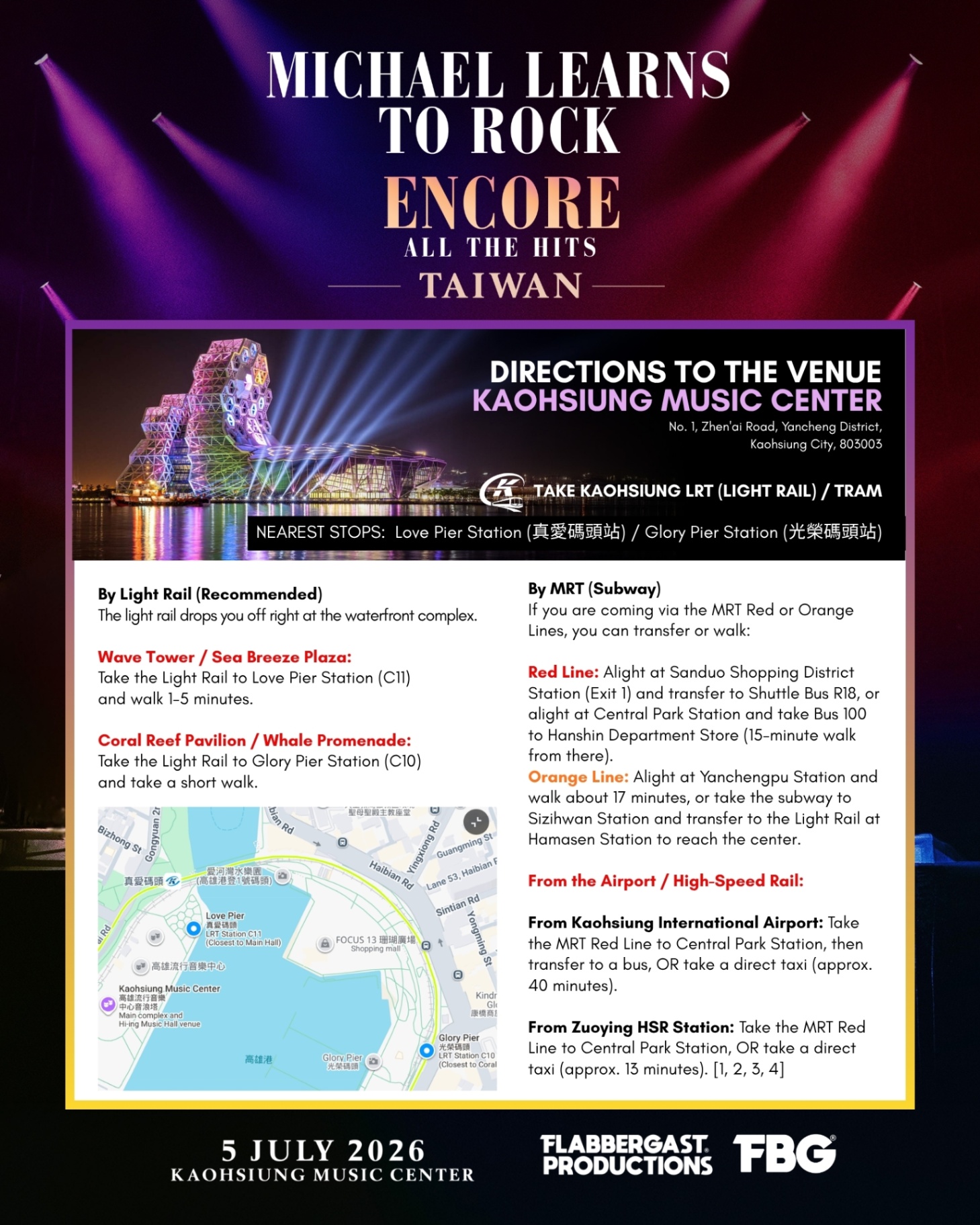 Directions to Venue